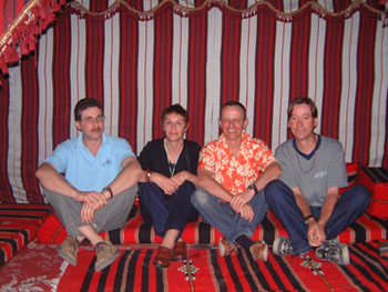 The Sons of the Desert kite team