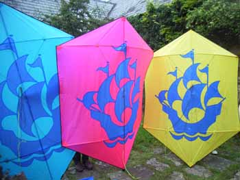 Blue Peter Rokkaku Kites