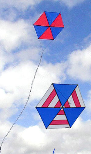 Hexagon Kites